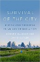 Glaeser and Cutler - Survival of the City cover - Title over city skyline