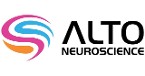 Alto Neuroscience logo - pink, orange, and teal swirl like an abstract brain