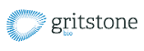 Gritstone Bio logo - blue oval-like shape made of bars with levels of decreasing thickness towards the center of the shape