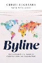 Hegranes - Byline: How local journalists can improve the global news industry and change the world - water color map of the world with location indicators containing the image of a quill tip